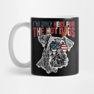 I'm only here for the hot dogs Mug